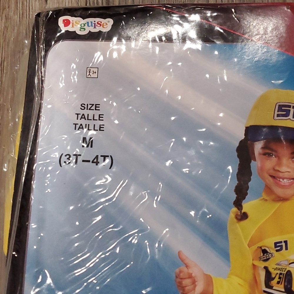 Disney Pixar Cars 3 Cruz Rameriz Costume Size 3T-4T - Picture 4 of 4